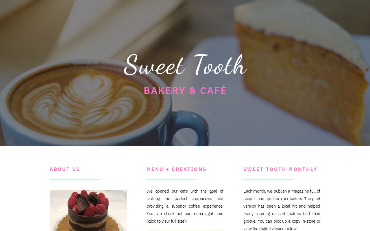 Sweet Tooth Bakery and Cafe